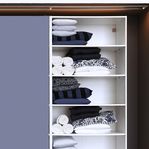 Professionally organized drawer storage in a residential home