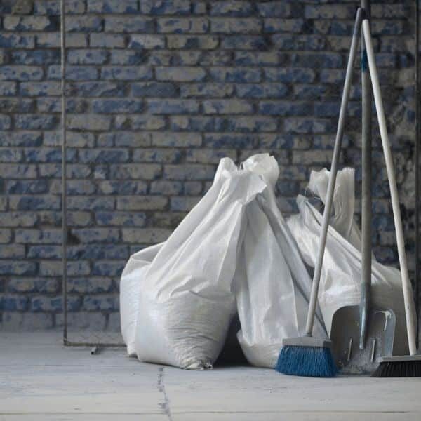 Final post-construction cleaning for a newly renovated home
